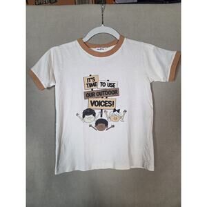 The Bee & The Fox Kids Cotton T Shirt Size 8